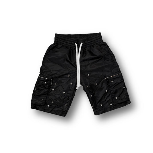 Eyelet Cargo Shorts